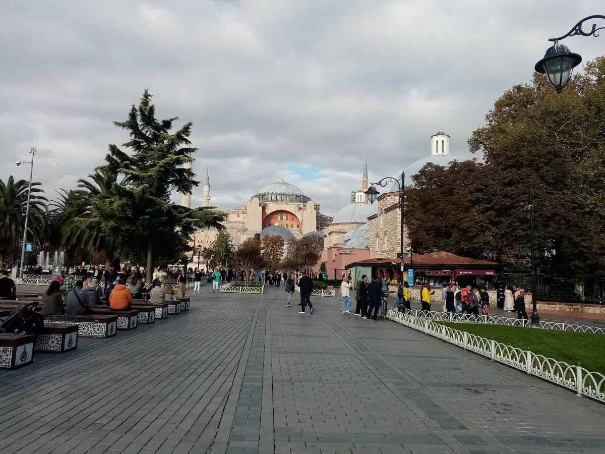 Sultanahmet Square with Hagia Sophia